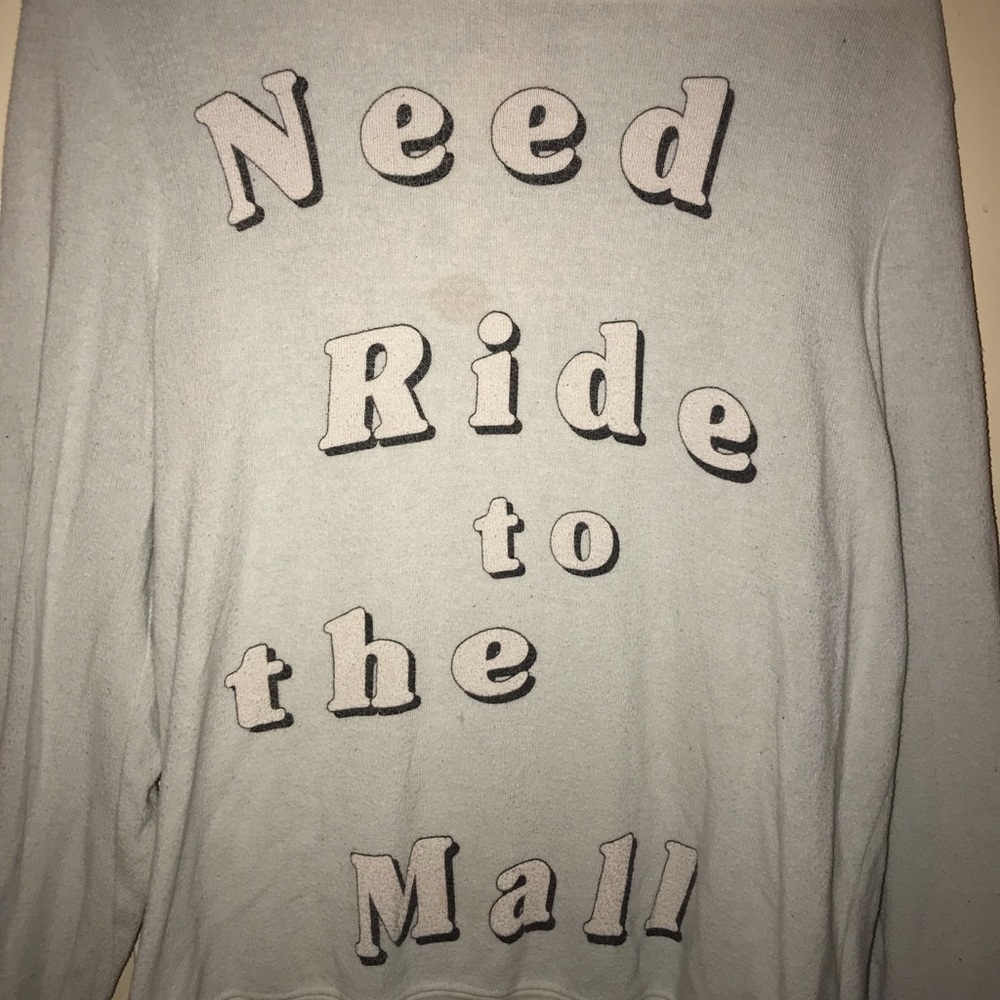 Wildfox long sleeve t-shirt.